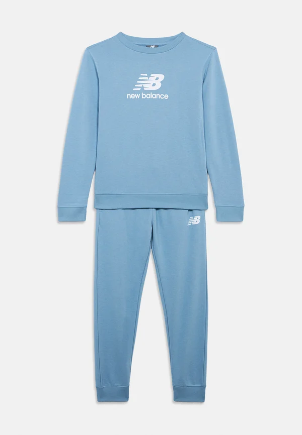 STACKED LOGO CREW JOG SET - Trainingsanzug - still water