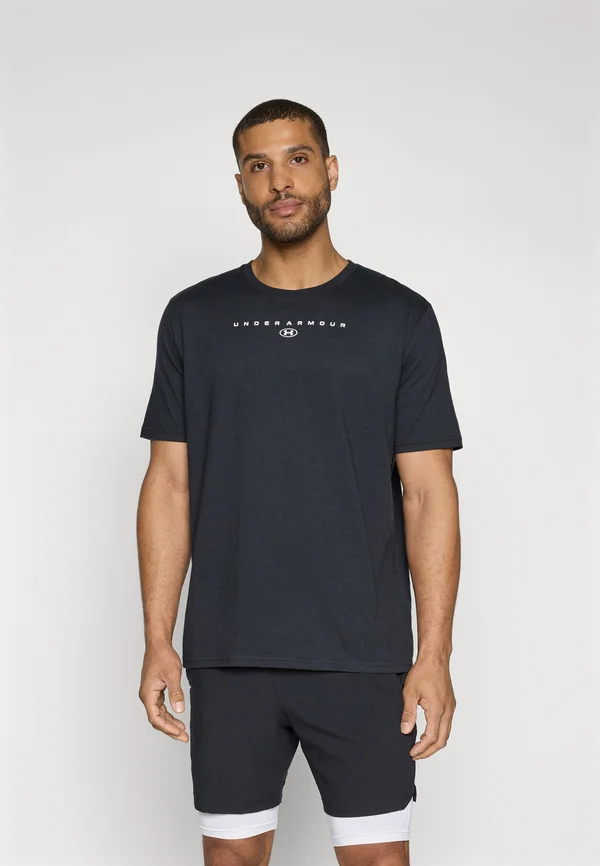 STACKED LOGO  - T-Shirt basic - black/white