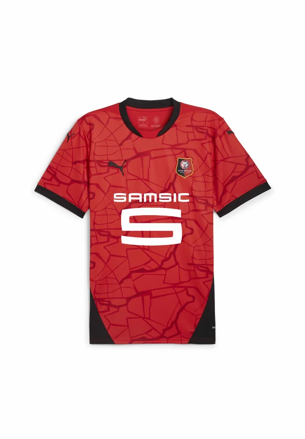 STADE RENNAIS 24/25 HEIM - Fußball-Trikot - red black