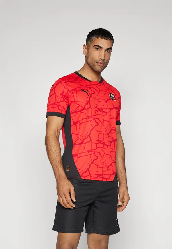 STADE RENNES FC HOME REPLICA - Vereinsmannschaften - red/black
