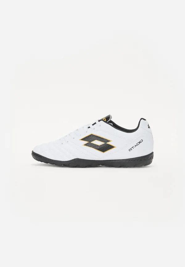 STADIO 705 TF UNISEX - Fußballschuh Multinocken - all white/all black/light platino