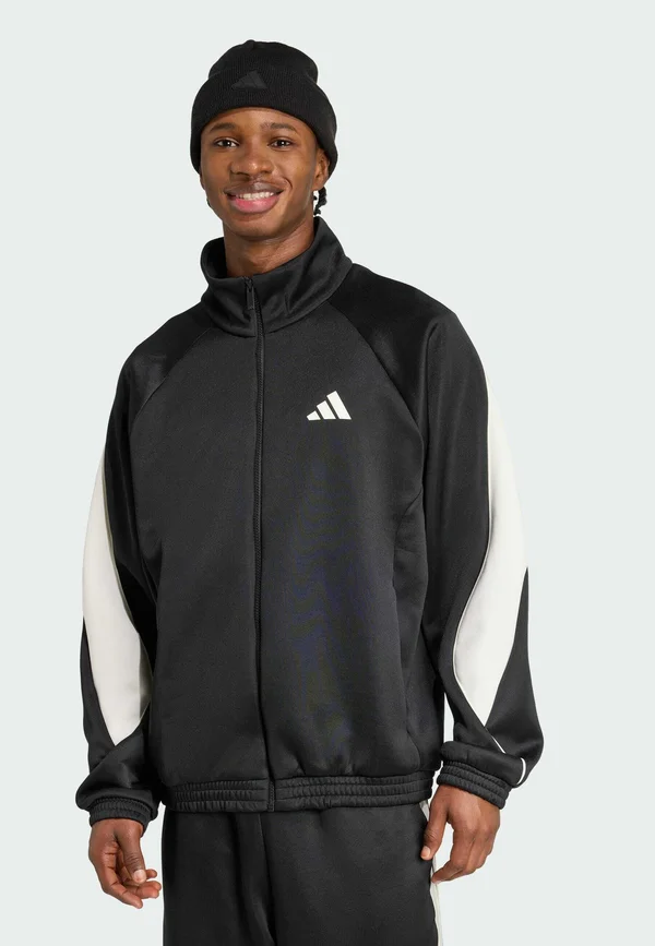 STADIUM - Sweatjacke - black   off white