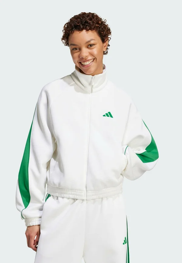 STADIUM - Trainingsjacke - white   green