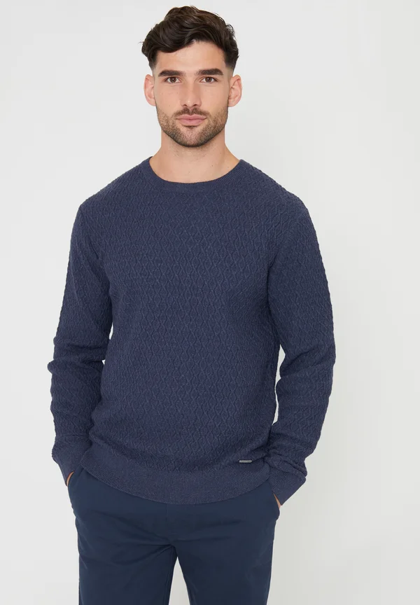 STALEYHALL - Strickpullover - denim blue