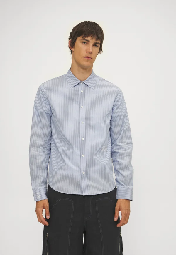 STAN POPELINE - Businesshemd - light blue/white