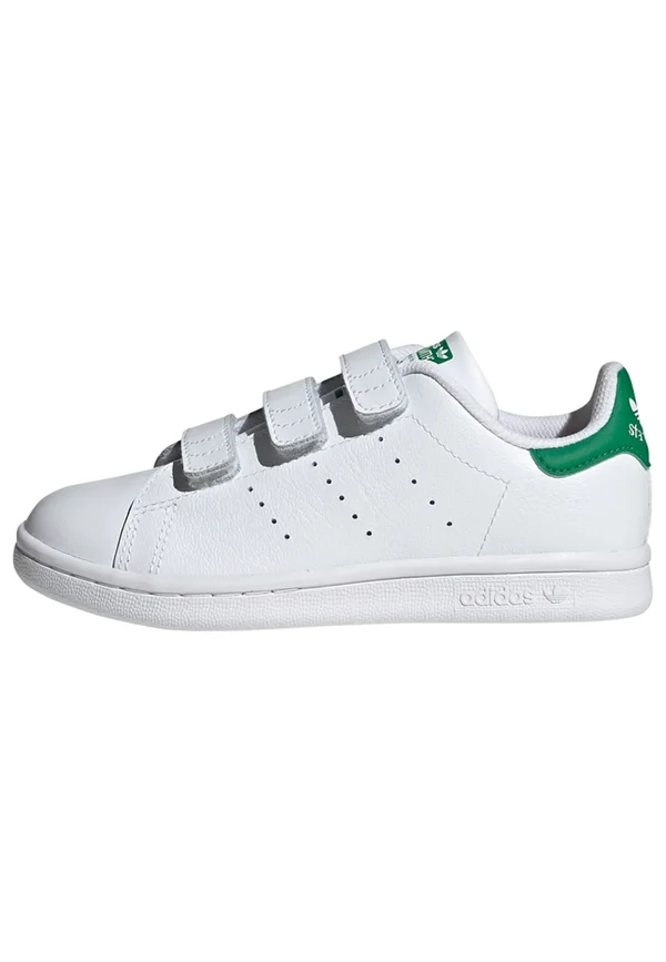 STAN SMITH COMFORT CLOSURE KIDS - Sneaker low - cloud white   cloud white   green