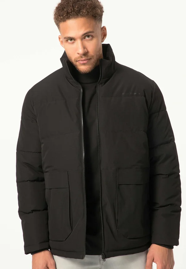 STAND-UP COLLAR - Winterjacke - black