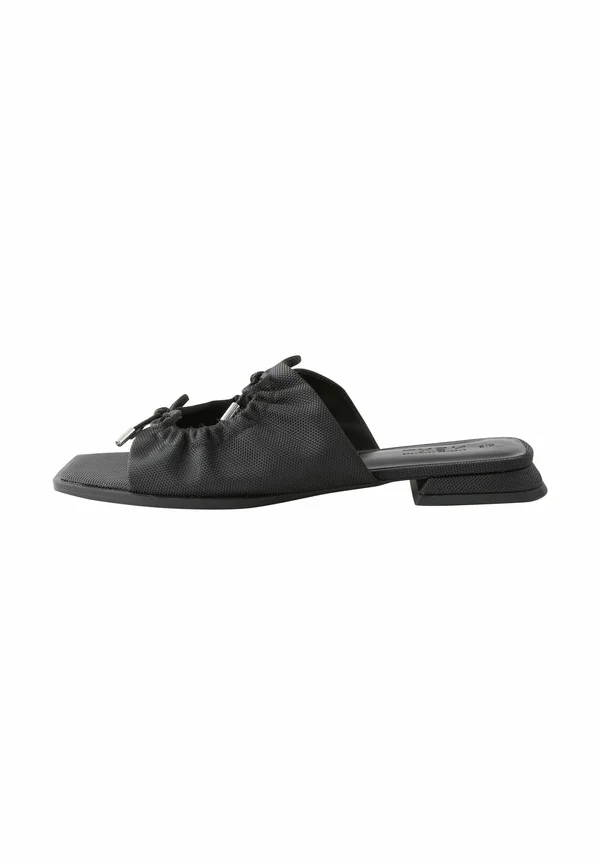 STANDARD - FOREVER COMFORT DOUBLE BOW - Pantolette flach - mottled black