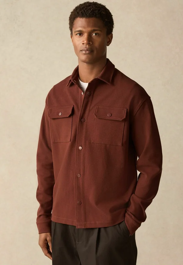 STANDARD - Leichte Jacke - dark brown