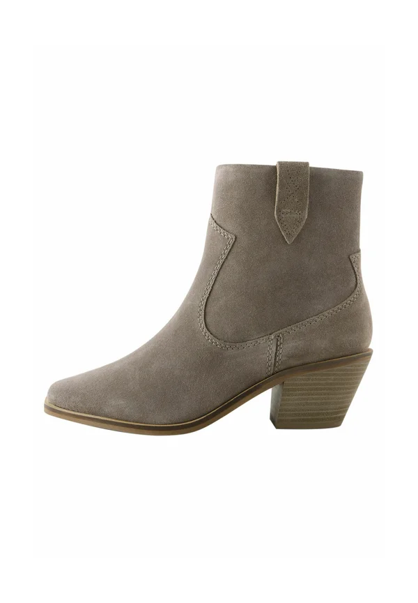 STANDARD WIDE FIT-FOREVER COMFORT BLOCK HEEL - Cowboy-/Bikerstiefelette - mink brown