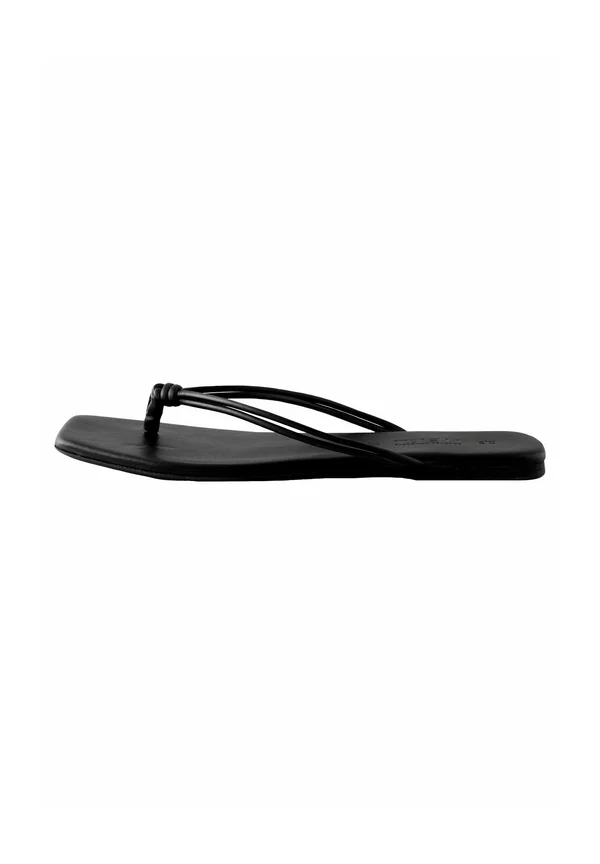 STANDARD WIDE FIT-FOREVER COMFORT KNOTTED TOE  - Zehentrenner - black