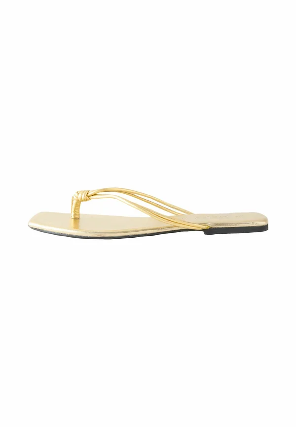 STANDARD WIDE FIT-FOREVER COMFORT KNOTTED TOE  - Zehentrenner - light yellow