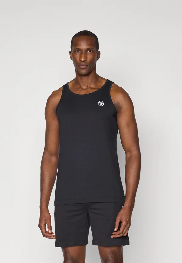 STANILO TANK - Top - black/white