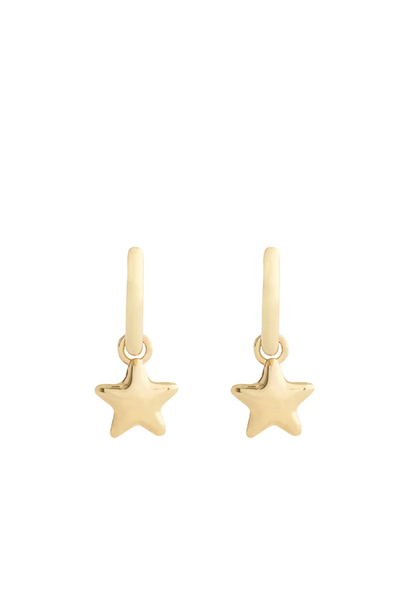 STAR CHARM HUGGIE - Ohrringe - gold-coloured