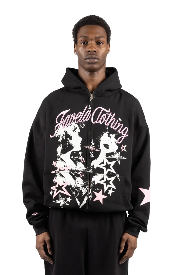 STAR FRONTZIP - Sweatjacke - black
