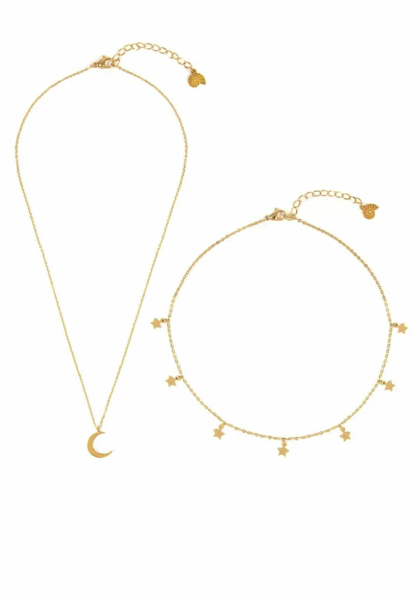 STAR MOON CHOKER 2 PACK - Halskette - goldfarben