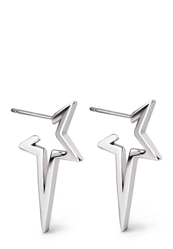 STAR PUNK - Ohrringe - silver-coloured