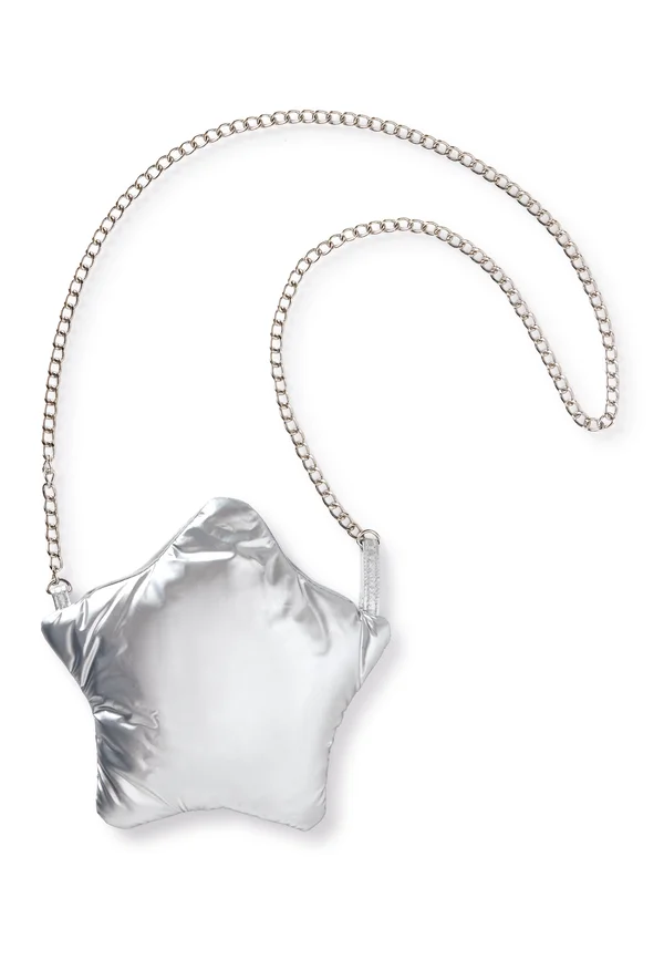 STAR SHAPED - Umhängetasche - metallized