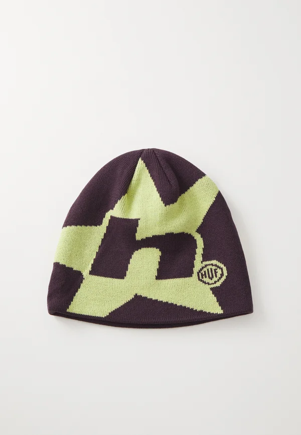 STAR SKULL BEANIE UNISEX - Mütze - raisin