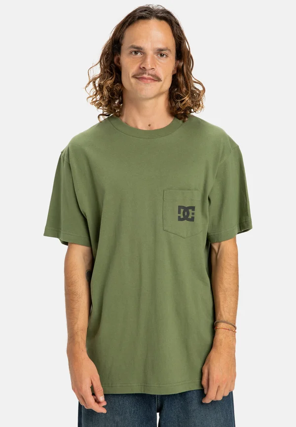 STAR - T-Shirt print - gqq0 bronze green