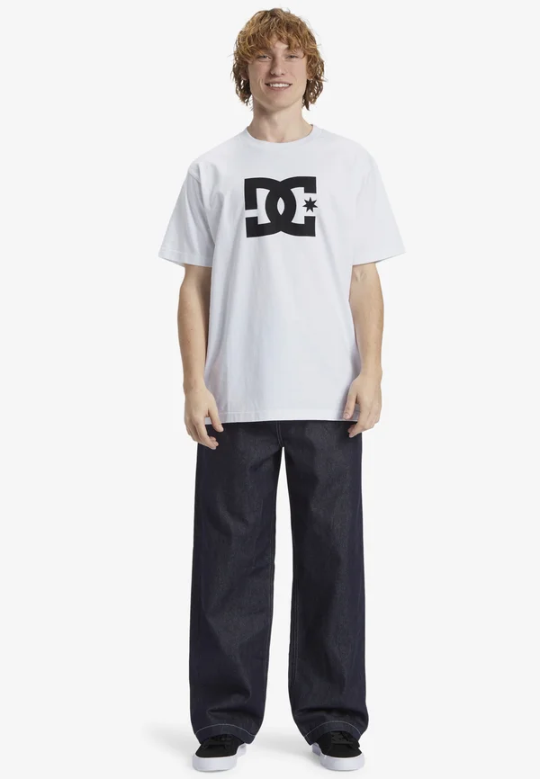 STAR - T-Shirt print - white