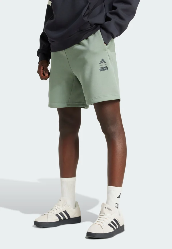 STAR WARS THE MANDALORIAN™ - Kurze Sporthose - silver green