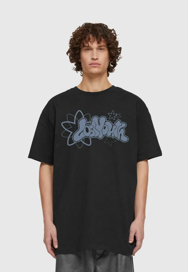 STARRY SILHOUETTE - T-Shirt print - black