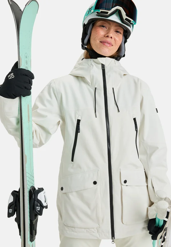 STATED  - Skijacke - white