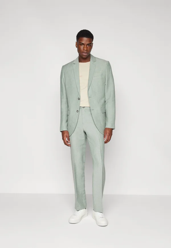 STATEMENT LINEN SUIT - Anzug - mint