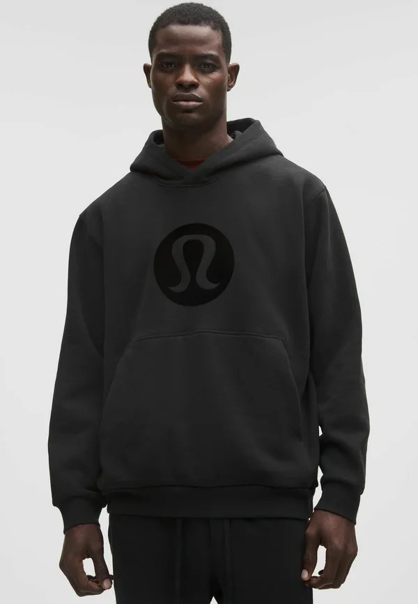 STEADY STATE PULLOVER LOGO - Kapuzenpullover - black