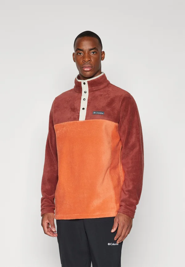 STEENS MOUNTAIN™ HALF SNAP - Fleecepullover - tuscan/spice
