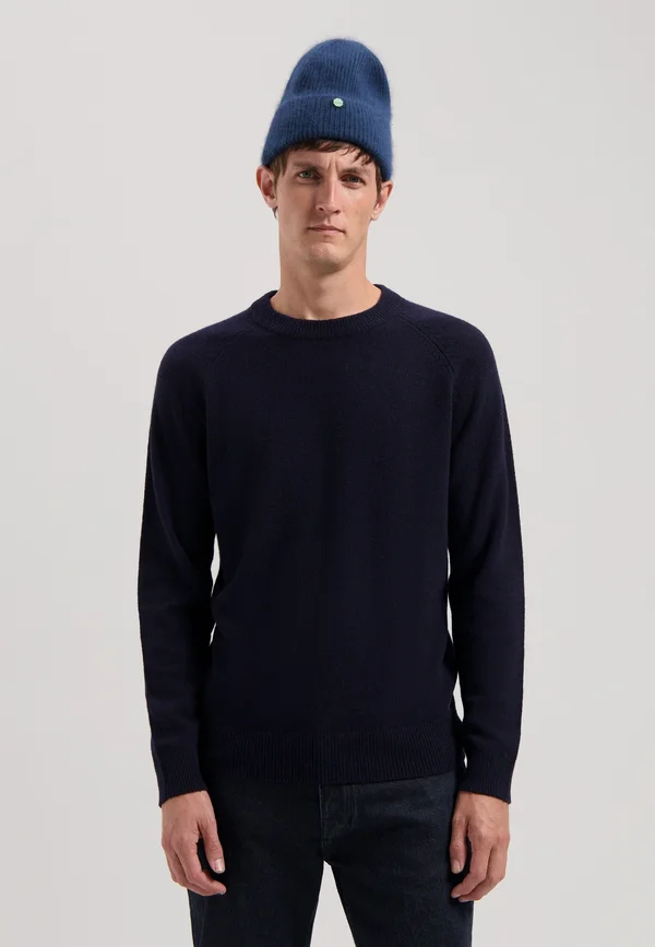 STEFAN CREWNECK  - Strickpullover - collegiate blue