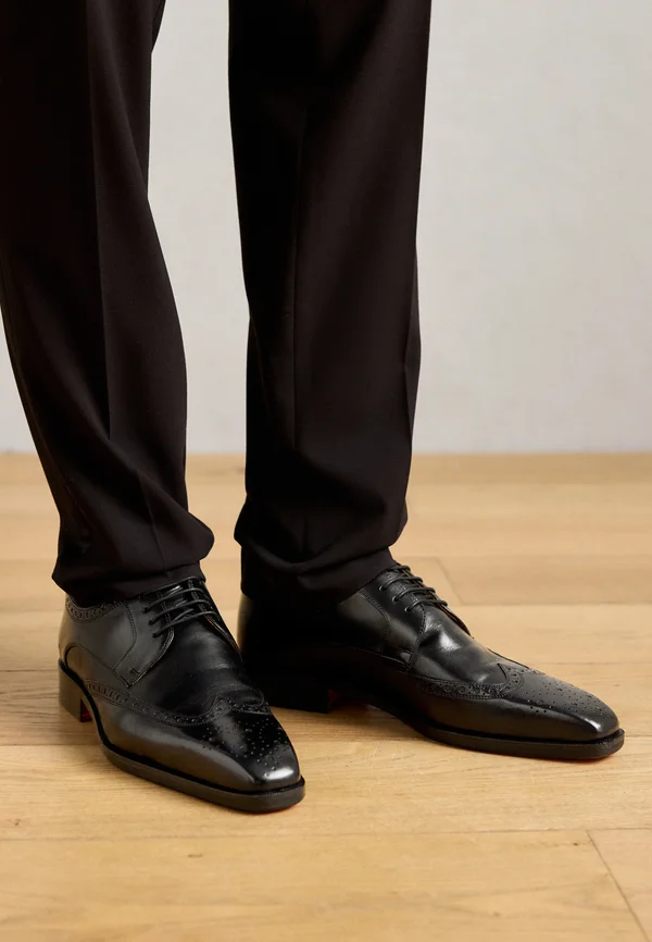 STEFANO 4 - Schnürer - black