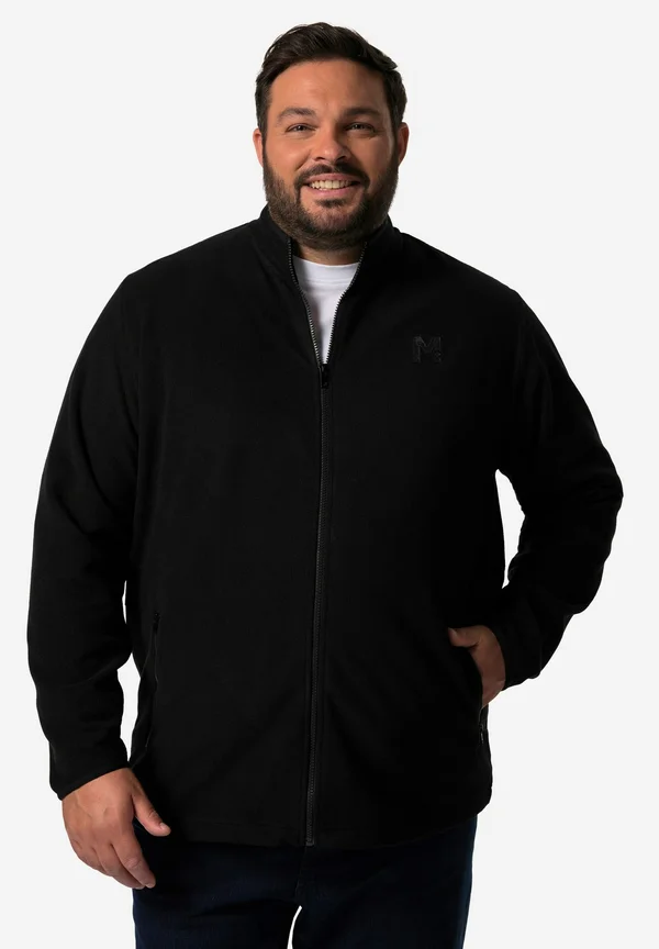 STEHKRAGEN - Fleecejacke - black