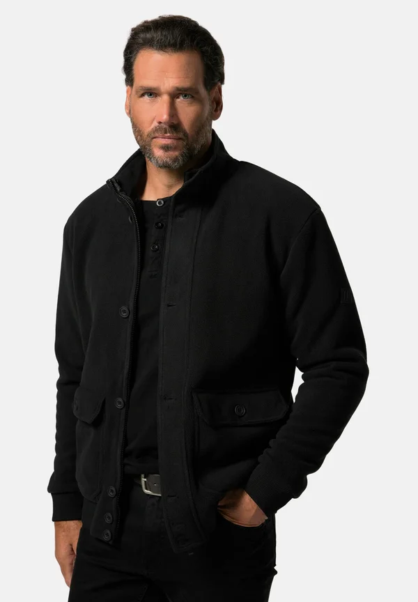 STEHKRAGEN  - Fleecejacke - black