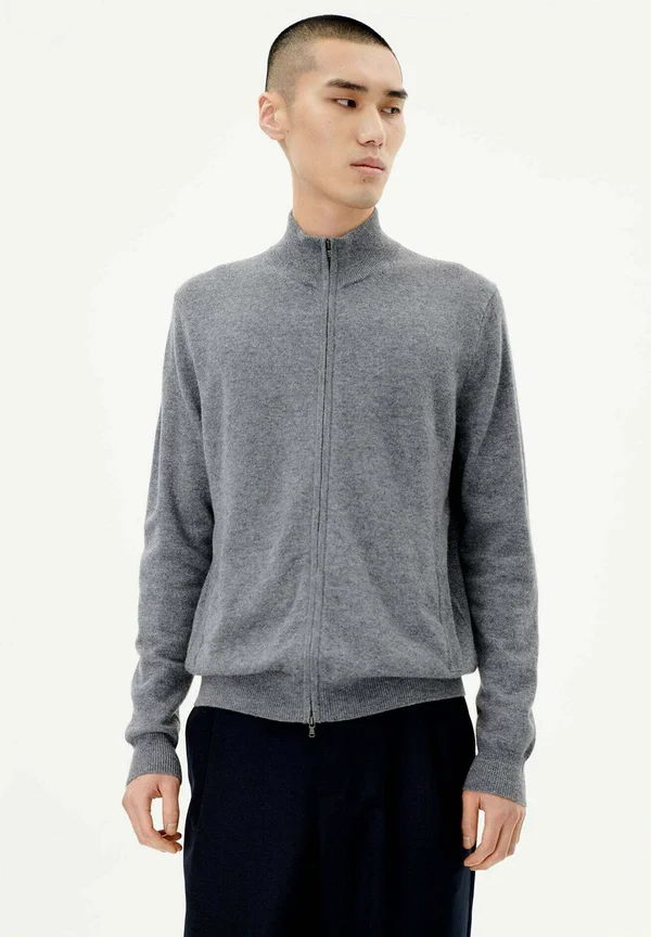 STEHKRAGEN  - Strickjacke - grey