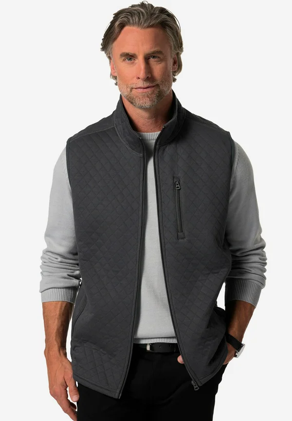 STEHKRAGEN  - Weste - elephant grey