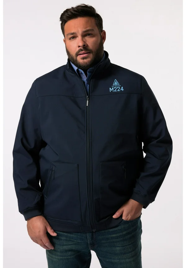STEHKRAGEN ZIPPER - Outdoorjacke - navy blue