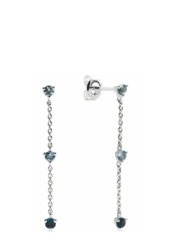 STEIN - Ohrringe - weißgold