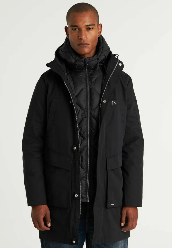 STELLAR PARKA - Regenjacke / wasserabweisende Jacke - black