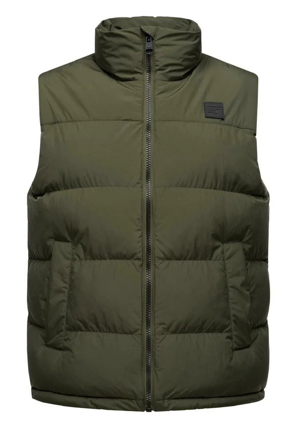 STEPP SAVAN - Weste - dark olive
