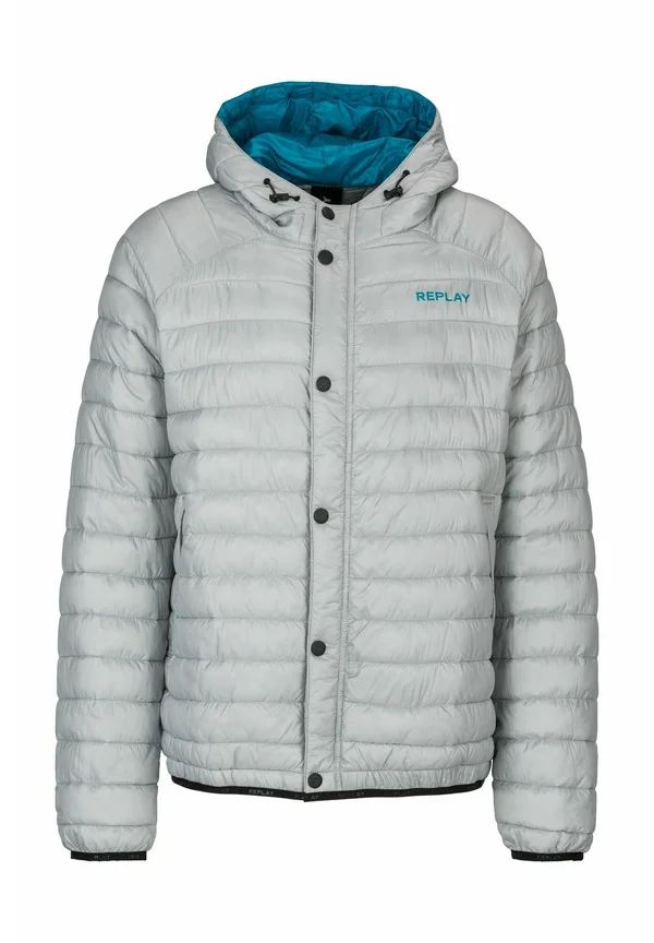 STEPPE AUS RECYCELTEM - Winterjacke - silver