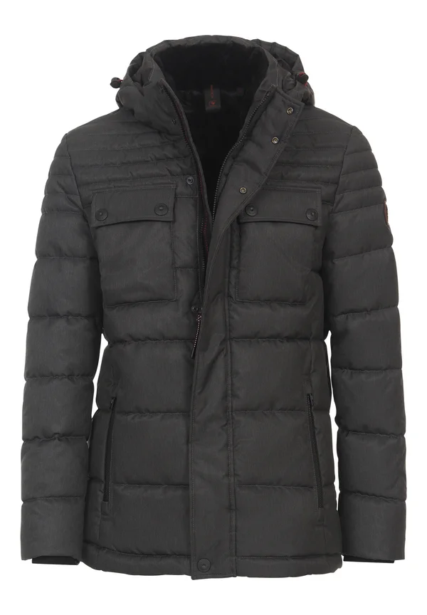 Steppjacke - Winterjacke - dunkelgrau