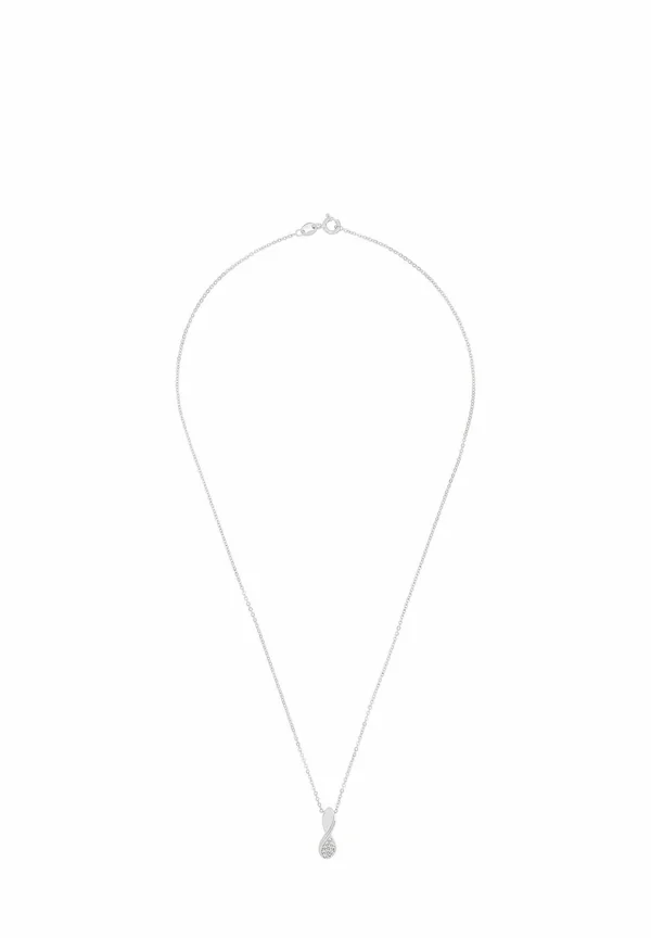 STERLING ZIRKONIA - Halskette - silber-coloured
