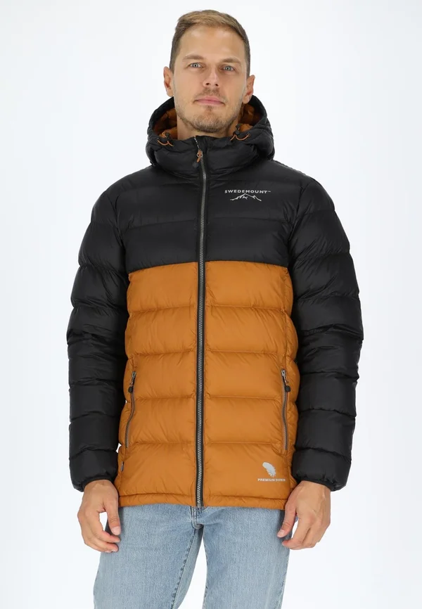 ÖSTERSUND 2 0 - Daunenmantel - black almond