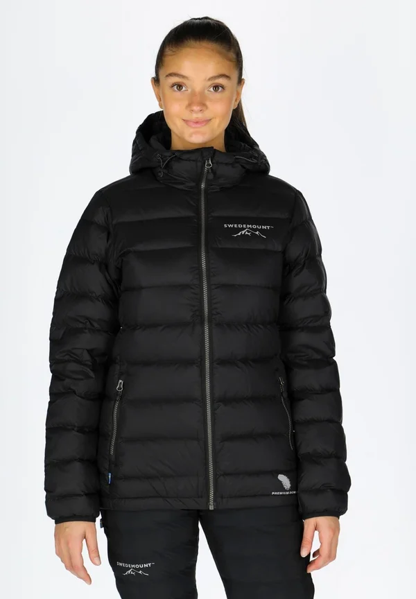 ÖSTERSUND - Daunenjacke - black carbon black