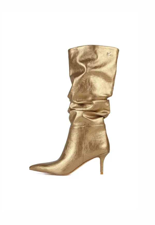 Stiefel - gold