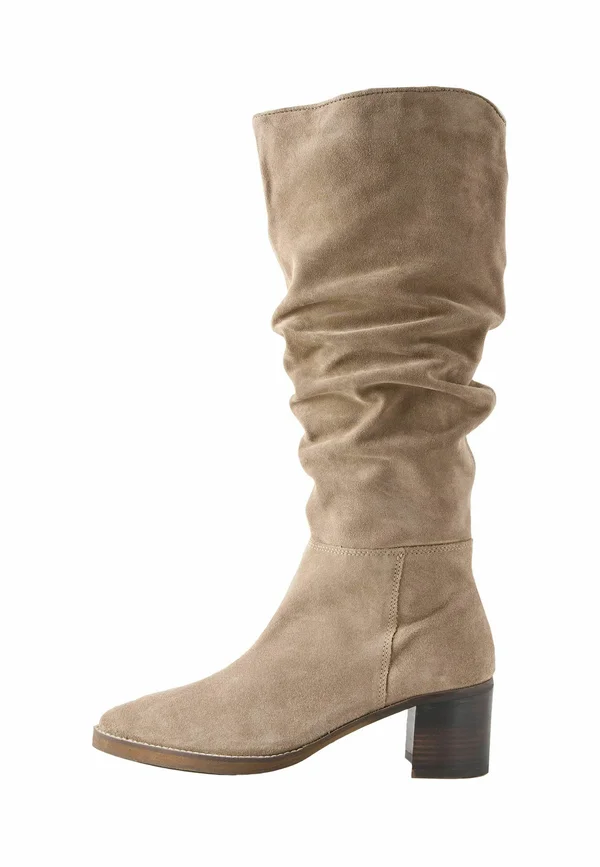 Stiefel - new taupe brown suede