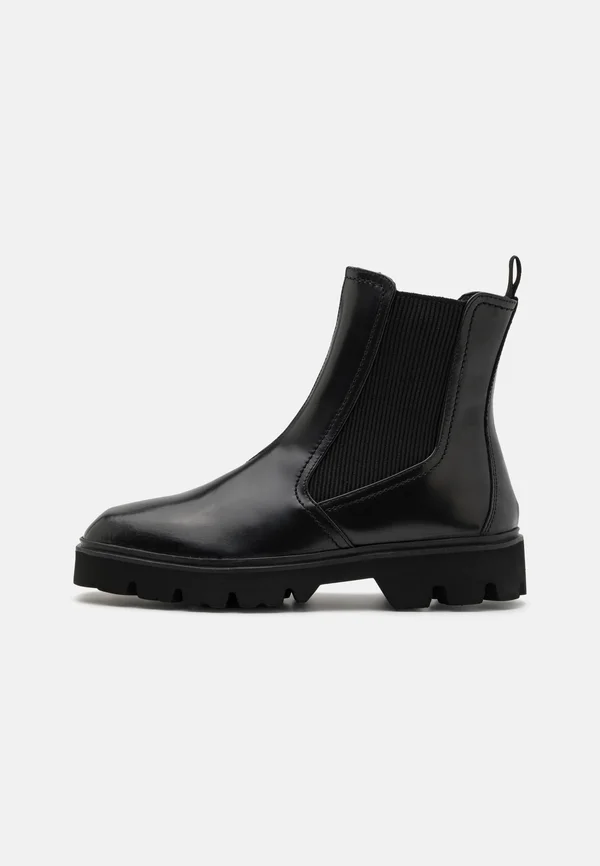 Stiefelette - black
