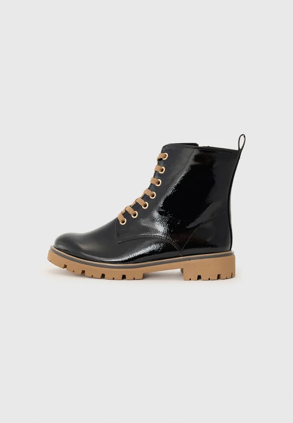Stiefelette - black/nature